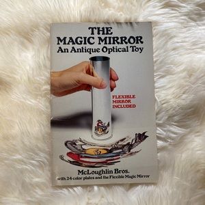 The Magic Mirror Optical Illusion Antique Toy Mirror Game English History